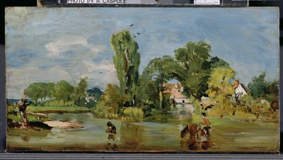 Flatford Mill, c.1810-11 by John Constable